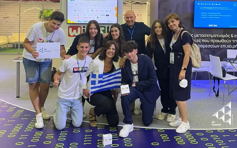 JA Greece: Η μαθητική «start up» Ιsometricks που κατέκτησε την κορυφή της Ευρώπης εντυπωσιάζει στην ΔΕΘ 2023