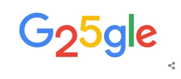 Google: Η μηχανή αναζήτησης με το σημερινό της doodle γιορτάζει τα 25α γενέθλιά της