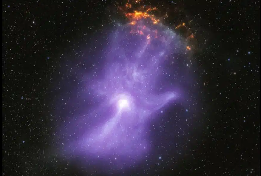NASA: Τηλεσκόπιο απαθανάτισε «χέρι-φάντασμα» στα πέρατα του σύμπαντος