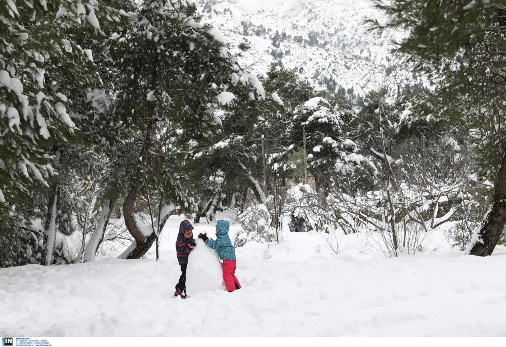 Κακοκαιρία «Αυγή»: Νέο δελτίο από την ΕΜΥ - Σε ποιες περιοχές θα χιονίσει σήμερα