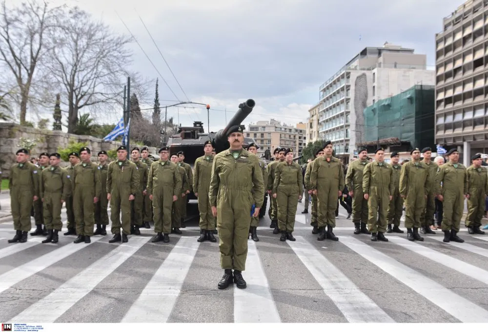 25η Μαρτίου: Ολα έτοιμα για τη στρατιωτική παρέλαση στην Αθήνα
