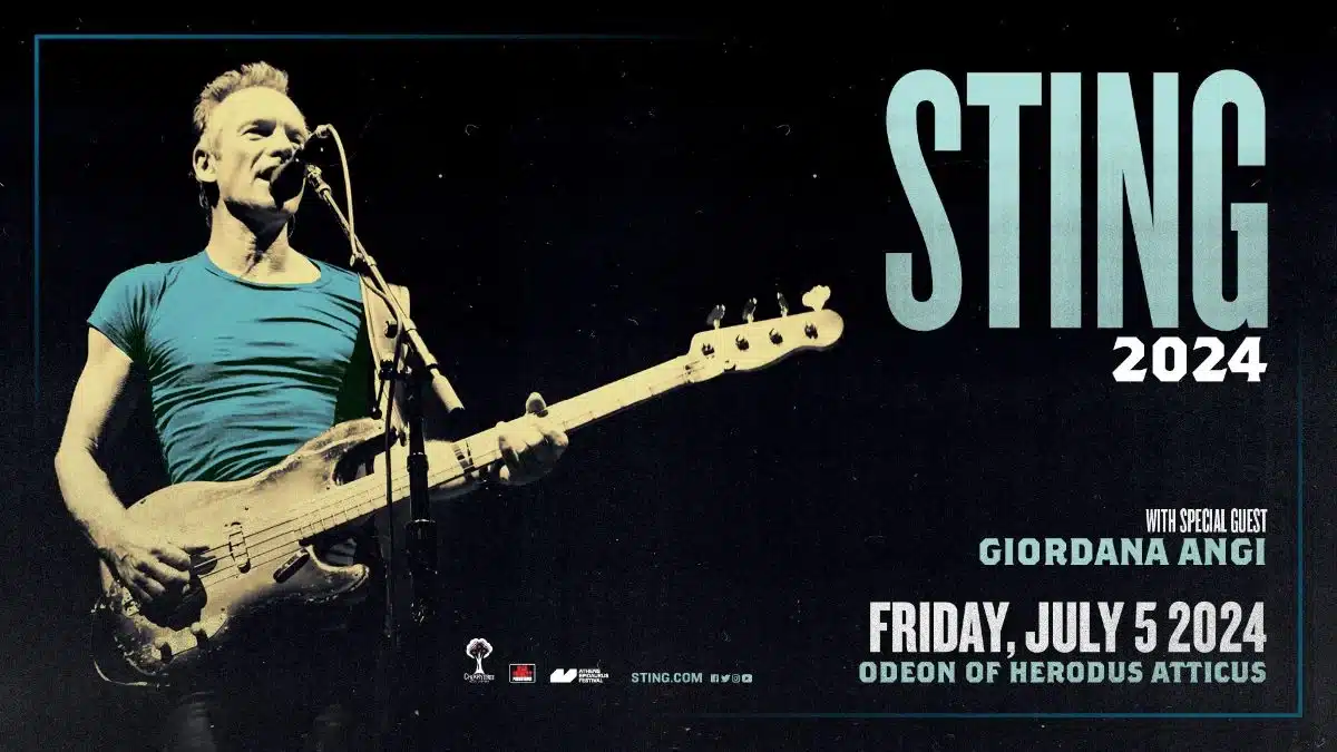 Sting: Ξανά στην Αθήνα για μία συναυλία τον Ιούλιο