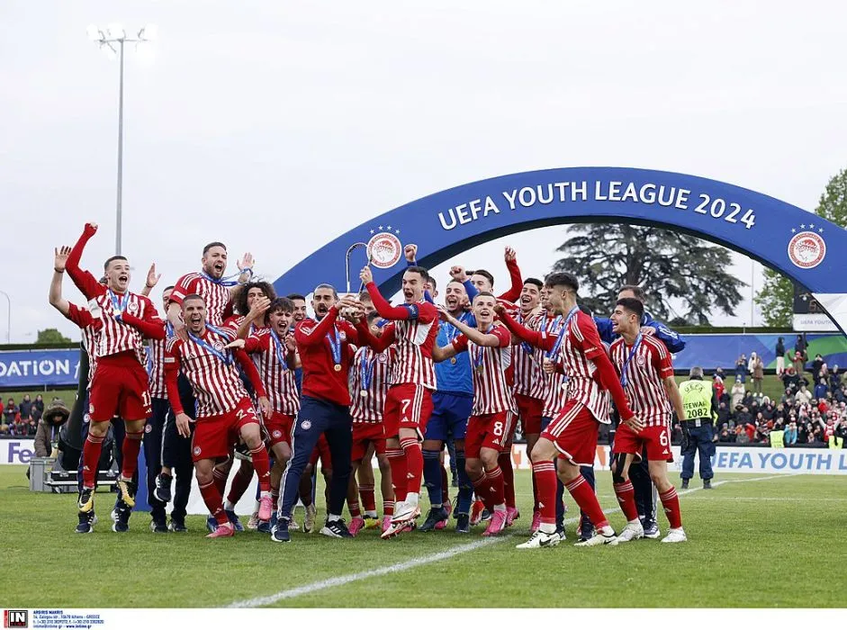 UEFA-Youth League: Ο Ολυμπιακός, τα ρεκόρ, οι αριθμοί και η νέα μορφή τη σεζόν 2024/25